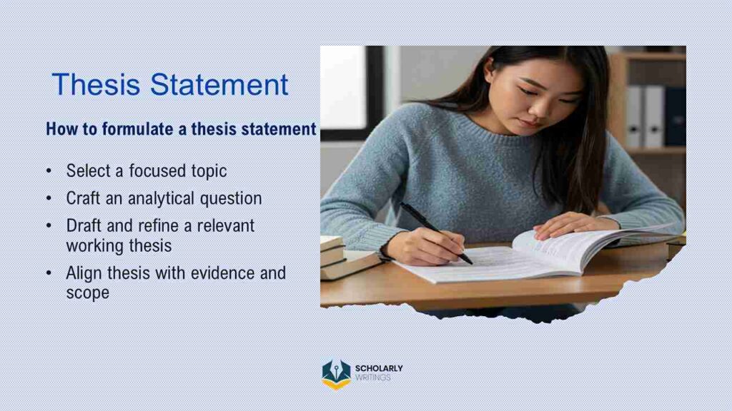 thesis statements for history essays