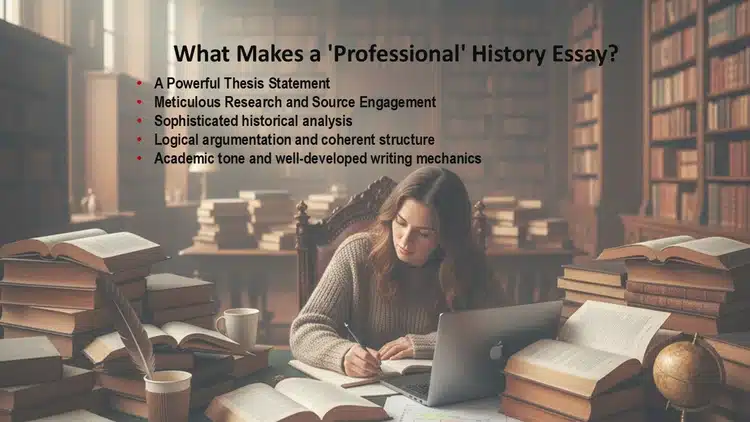 writing a professional history essay