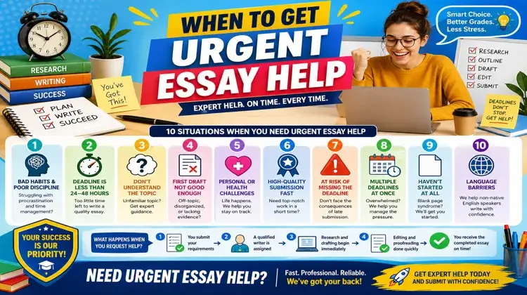 When to Get Urgent Essay Help